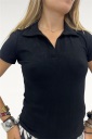 maglia con colletto polo